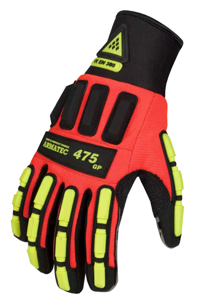 Impact Resistant Armatec Glove 475GP